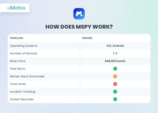 Wie funktioniert mSpy? Wie funktioniert mSpy?