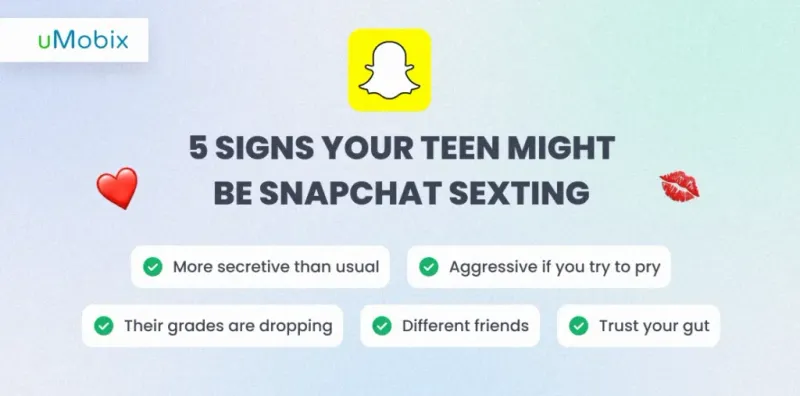 Señales de que tu hijo podría estar sexteando en Snapchat Señales de que tu hijo podría estar sexteando en Snapchat