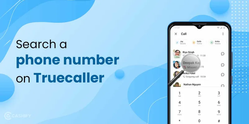 pagina principale di truecaller