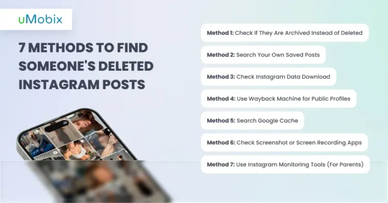 7 métodos para encontrar as publicações excluídas de alguém no Instagram 7 métodos para encontrar as publicações excluídas de alguém no Instagram