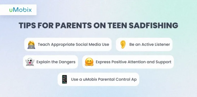 5 Dinge, die Eltern gegen Teenager-Sadfishing tun können, erklärt von uMobix 5 Dinge, die Eltern gegen Teenager-Sadfishing tun können, erklärt von uMobix