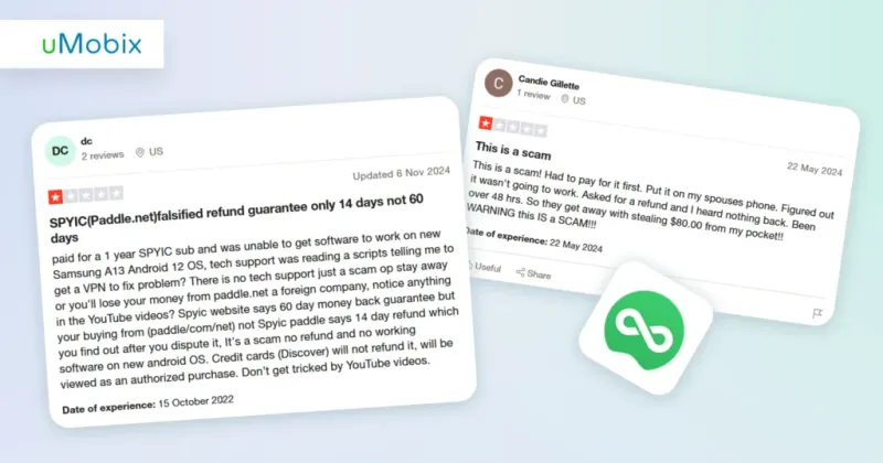 Spyic Reviews on Trustpilot from Real People - uMobix explains Spyic Reviews on Trustpilot from Real People - uMobix explains