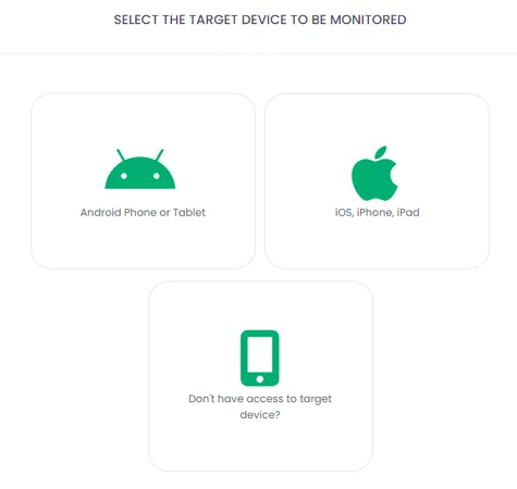 Selecione o dispositivo para monitoramento Selecione o dispositivo para monitoramento