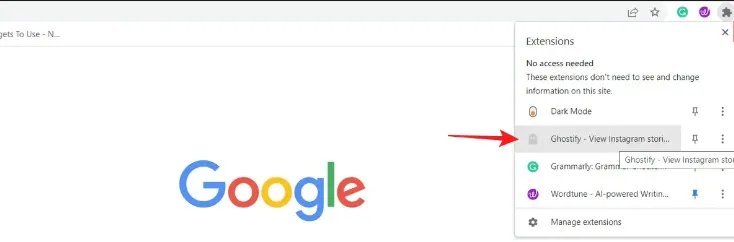 Wie man Ghostify zu Chrome hinzufügt Wie man Ghostify zu Chrome hinzufügt