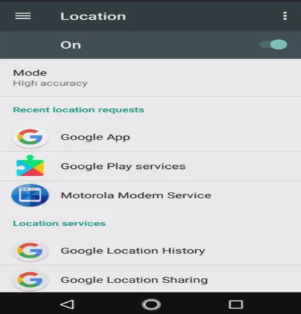 Cómo activar los servicios de localización en Android Cómo activar los servicios de localización en Android