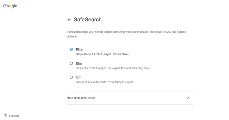 Family safety online