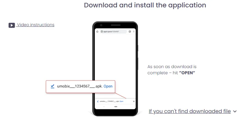 Como fazer o download do guia do uMobix