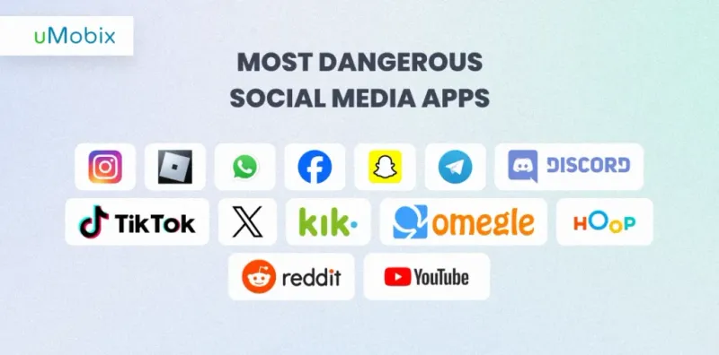 aplicaciones de redes sociales más peligrosas