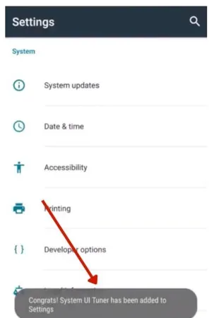 system ui enabled