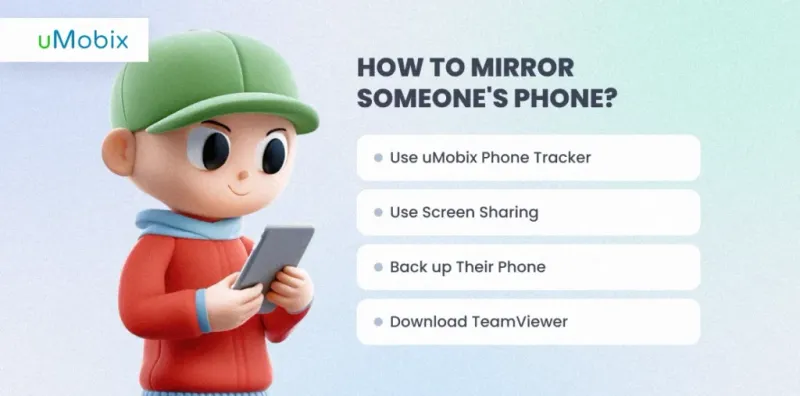 How to Mirror Another Person's Phone with uMobix How to Mirror Another Person's Phone with uMobix