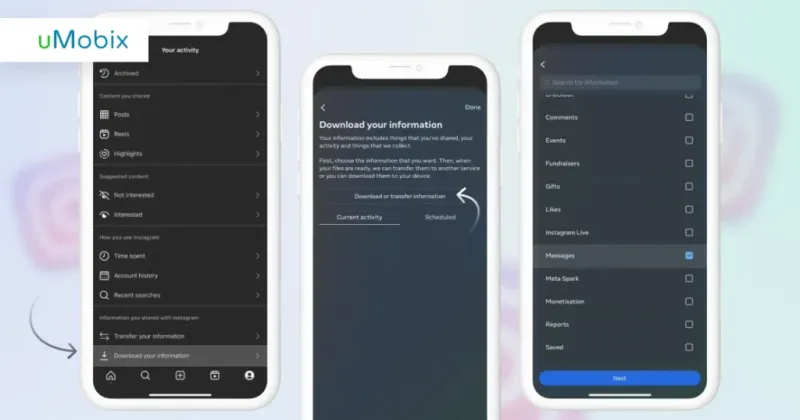 come vedere i messaggi cancellati su instagram: guida passo passo di uMobix