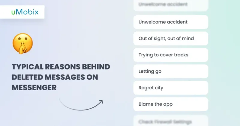 Häufige Szenarien, die zu gelöschten Nachrichten im Messenger führen