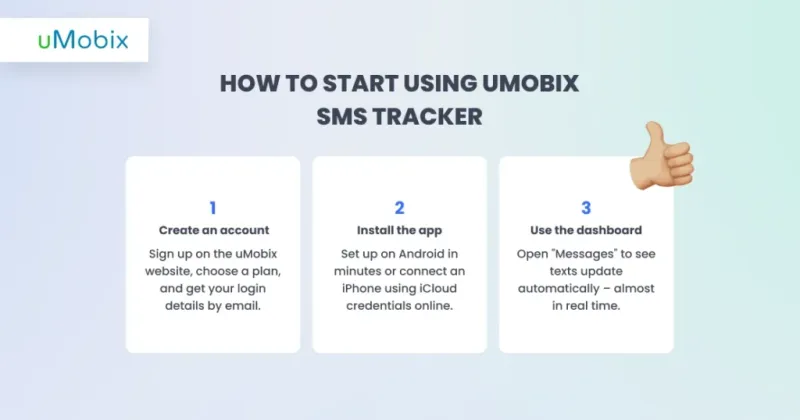 Como monitorar SMS com o uMobix Como monitorar SMS com o uMobix