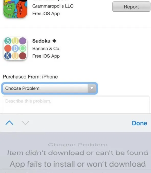 Come ottenere un rimborso per gli acquisti su iTunes o App Store