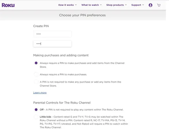Create Roku pin Create Roku pin