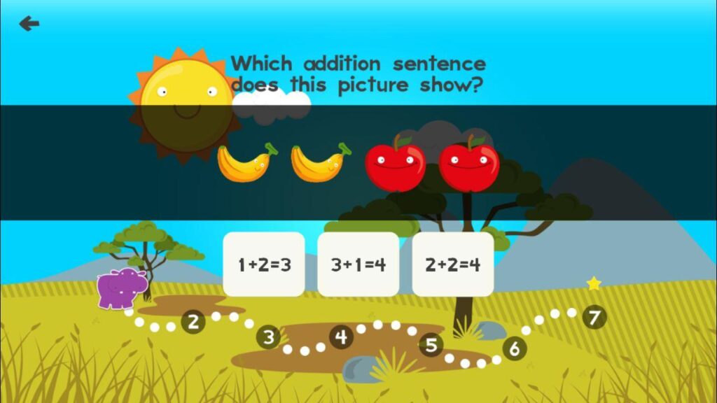 animal math - apps for kids on Android