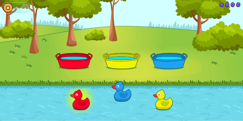 jeux pour les tout-petits canards