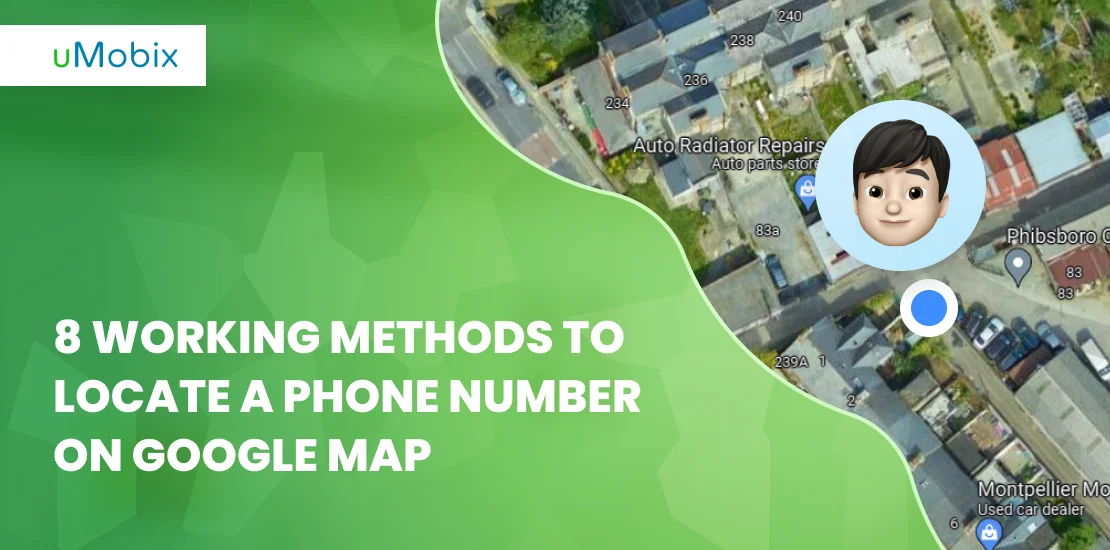locate phone number on Google Maps
