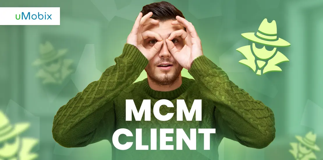 is mcm client a spy app