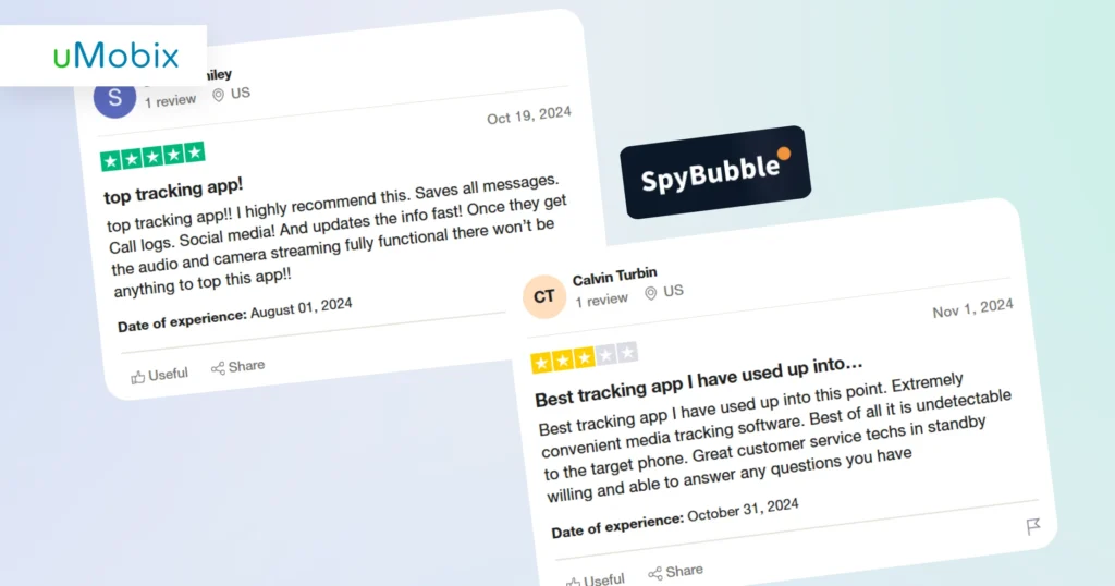 SpyBubble Reviews from Real Users