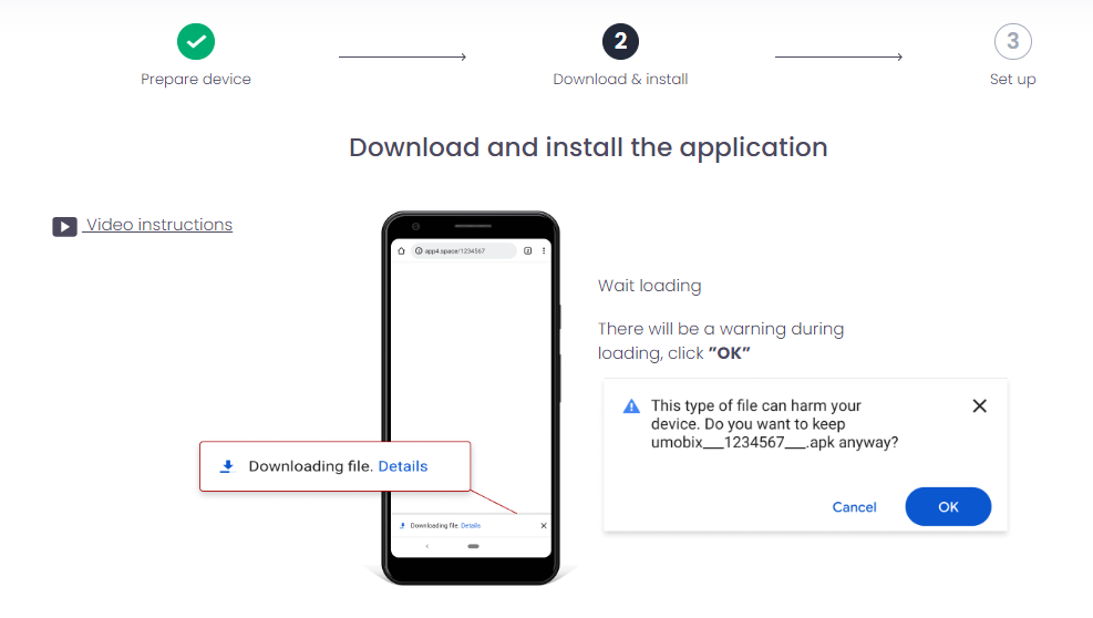 uMobix herunterladen und installieren