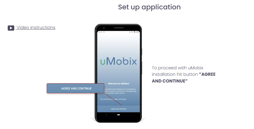 Configuração do uMobix