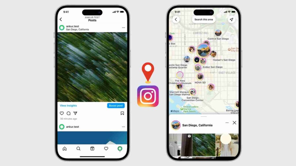 find out how to check Instagram's post location details