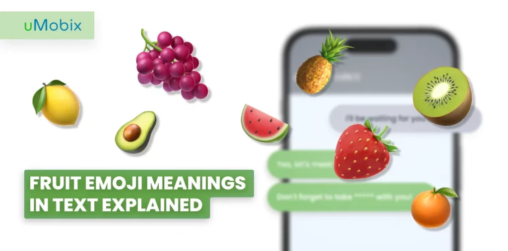 La signification de l'emoji fruit dans un texte expliquée