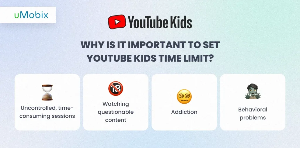 Warum ist es wichtig, YouTube Kids ein Zeitlimit zu setzen? Gründe 