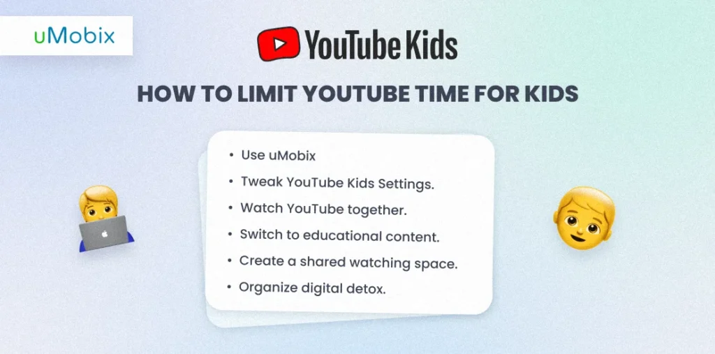 How to Limit YouTube Time for Kids? 6 Working Tips