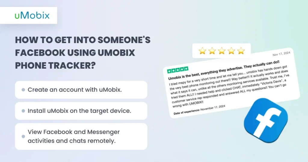 Reseña de uMobix en Trustpilot