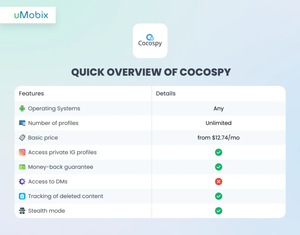 Meilleures alternatives gratuites à mSpy - Cocospy