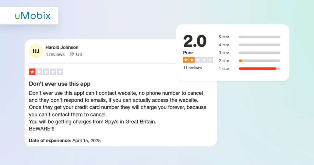 Recensioni di MinSpy da parte di persone reali