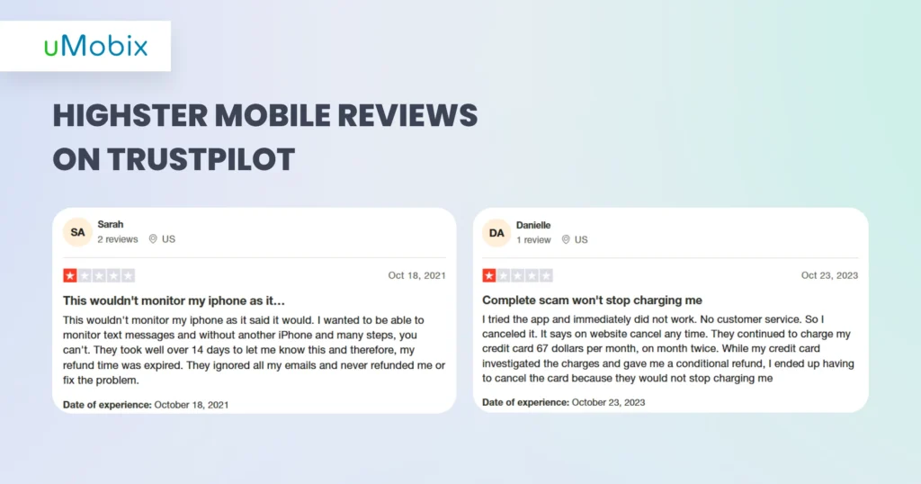 Highster Mobile Reviews from Real People