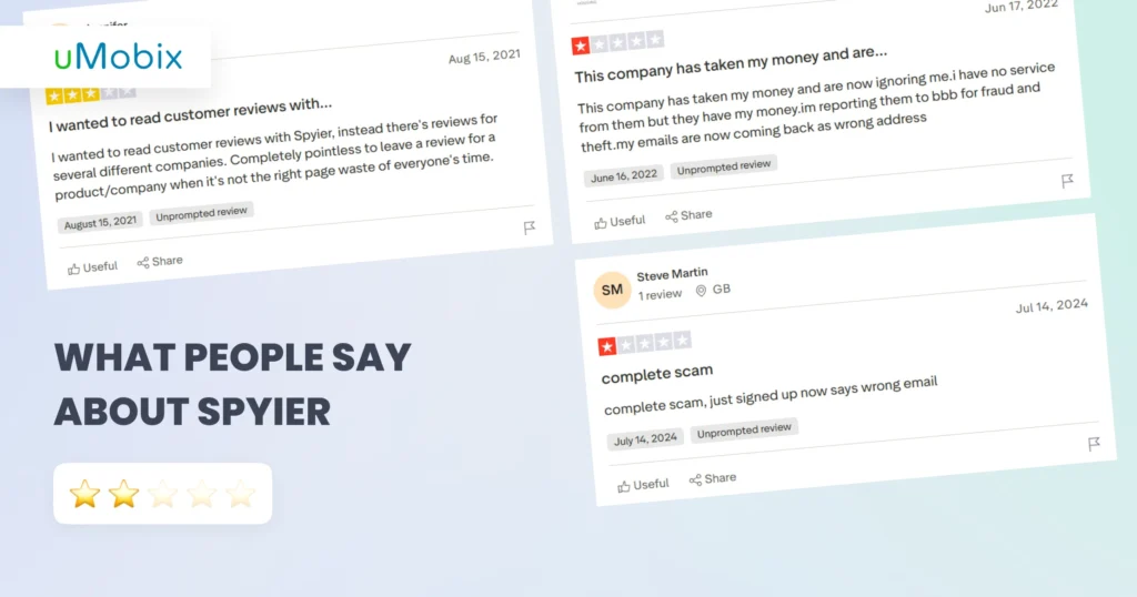 Spyier App Reviews