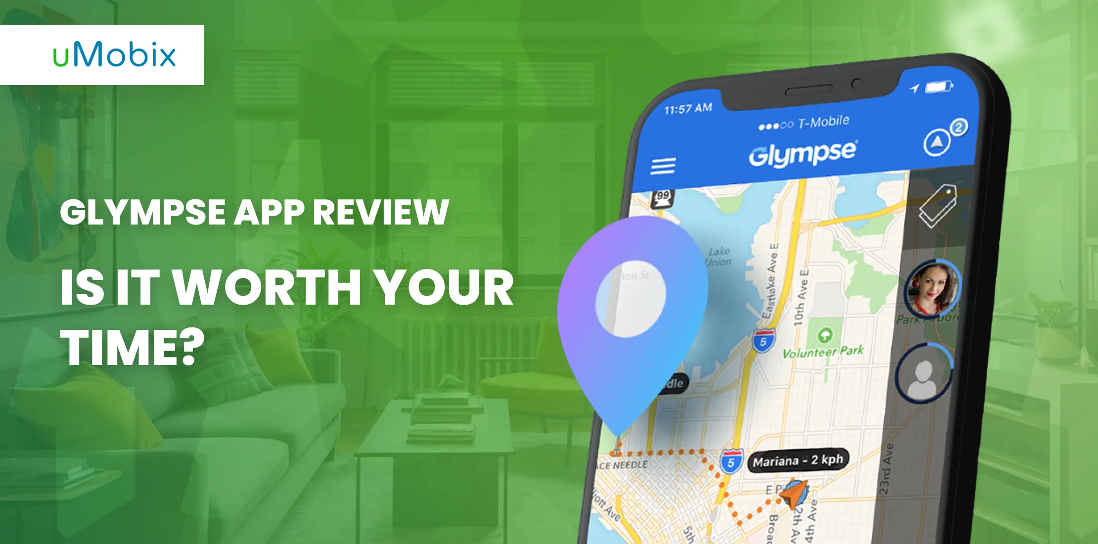 Recensione dell'app Glympse