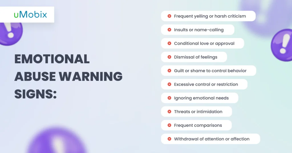 Signes d'alerte de la violence psychologique