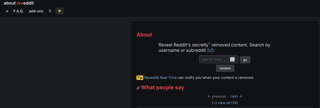 How to find deleted Reddit posts with Reveddit
