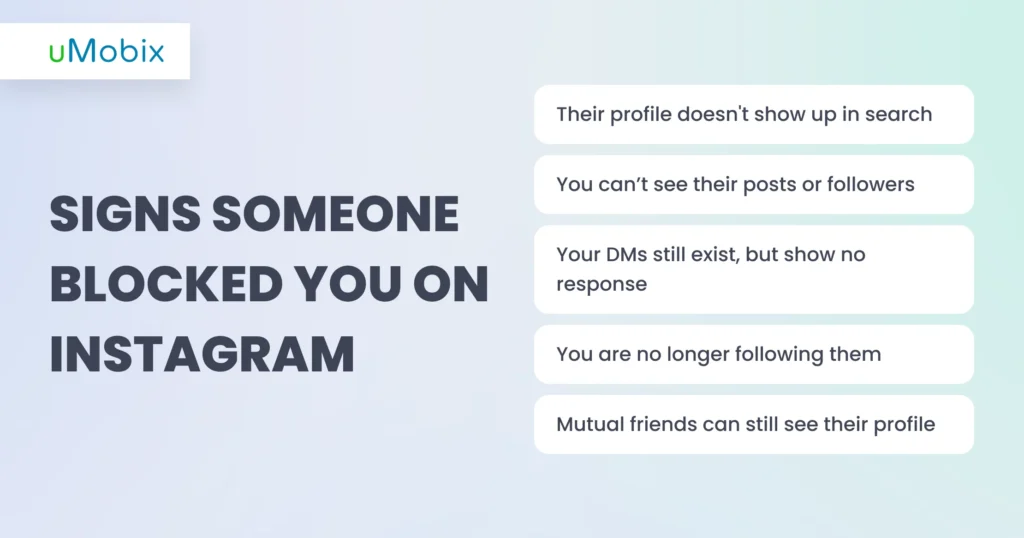 Signs Someone Blocked You on Instagram