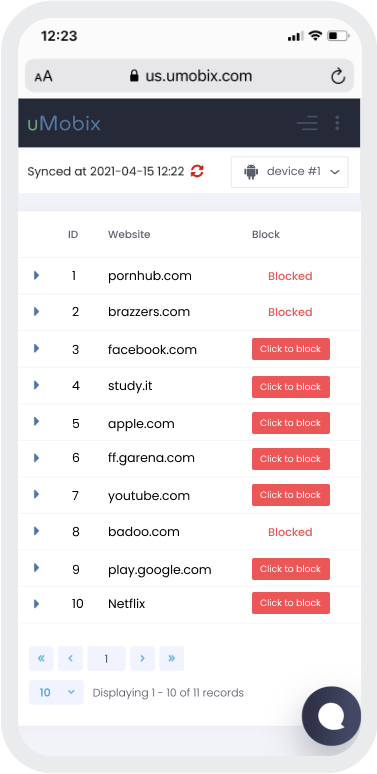 Website blockieren