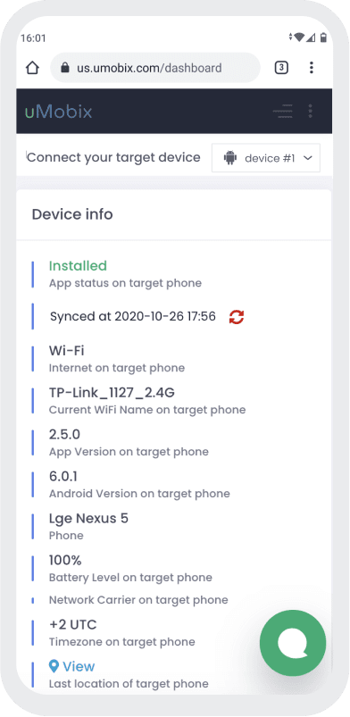 Device info