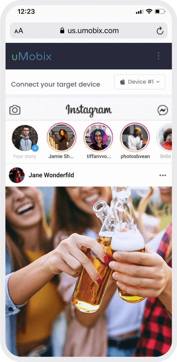 How to Track an Instagram Account Using uMobix