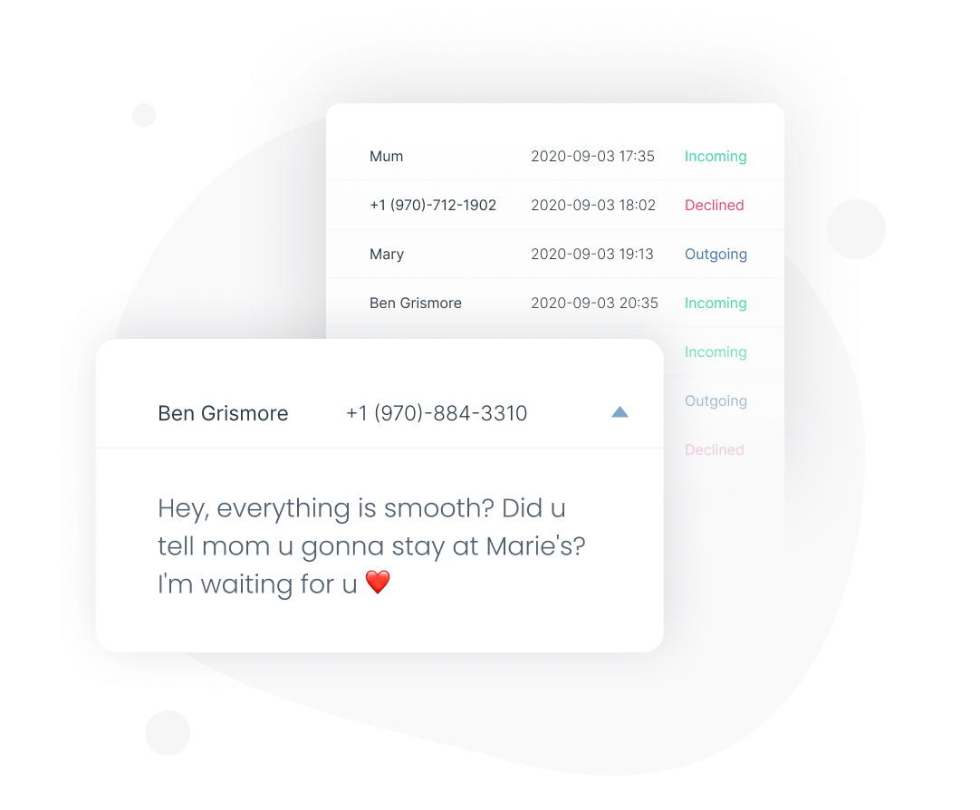 Control calls and messages